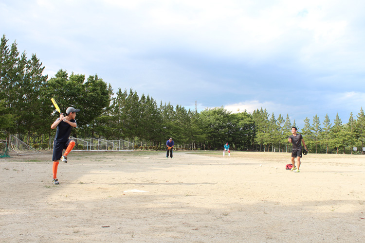 スペシャルオリンピックス日本・福島 ソフトボール練習風景