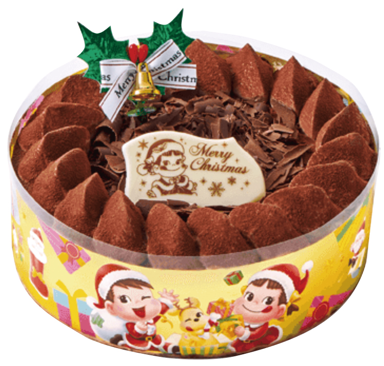クリスマスチョコ生ケーキ