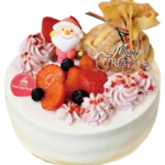 サンタの贈りもの苺ショートケーキ